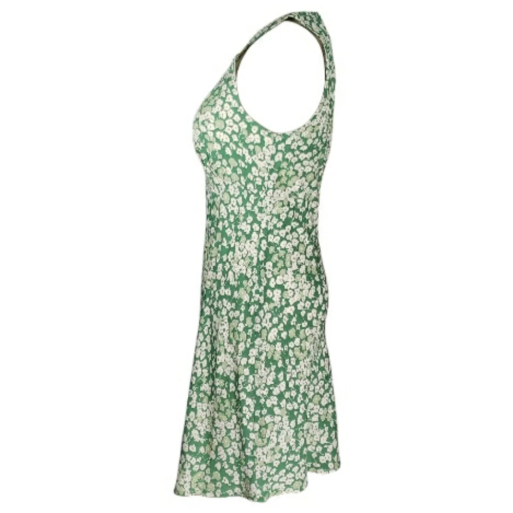 Reformation Calix Mento Mini Dress Bias Cut Ditsy Floral Cottagecore Spring S - Picture 5 of 14